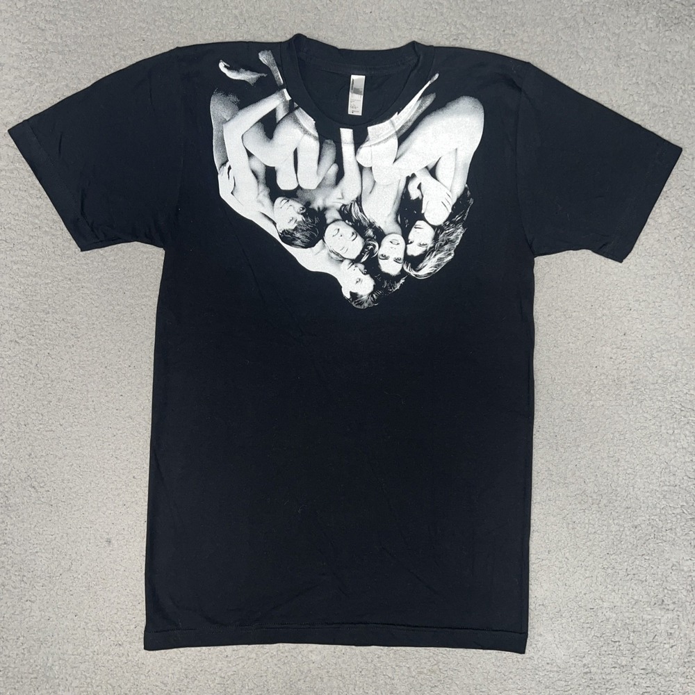 VTG American Apparel Herb Ritts Supermodels T Shirt Men's Sz S Black Hollywood